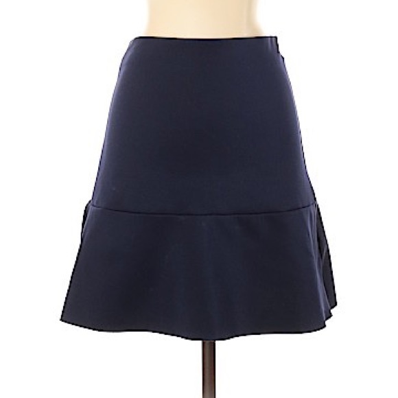 Zara Navy Blue Suit Skirt, Modern - Picture 2 of 5